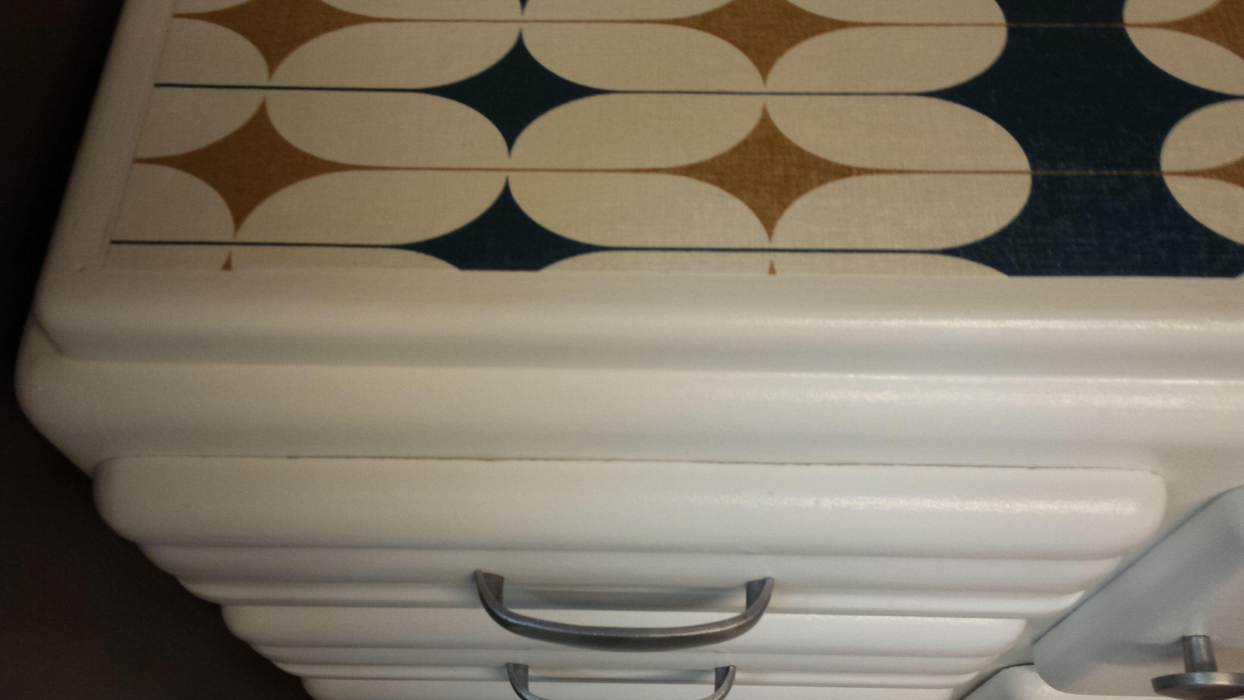 white Mado low buffet