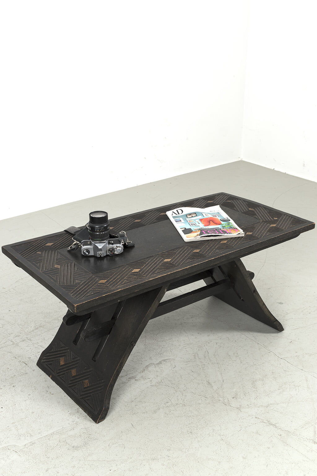 Art-deco style coffee table