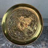 Cup in gilded bronze and ivory