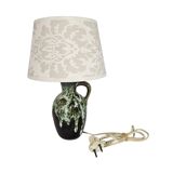 Jasba keramiek - West Germany - Fat Lava - druipglazuur - tafellamp - 70's