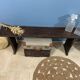 Small old farm bench