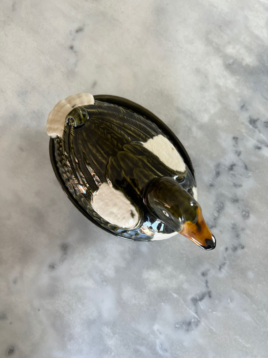 Duck terrine in slurry