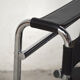 Paire de fauteuils Wassily noir, Italie 1980