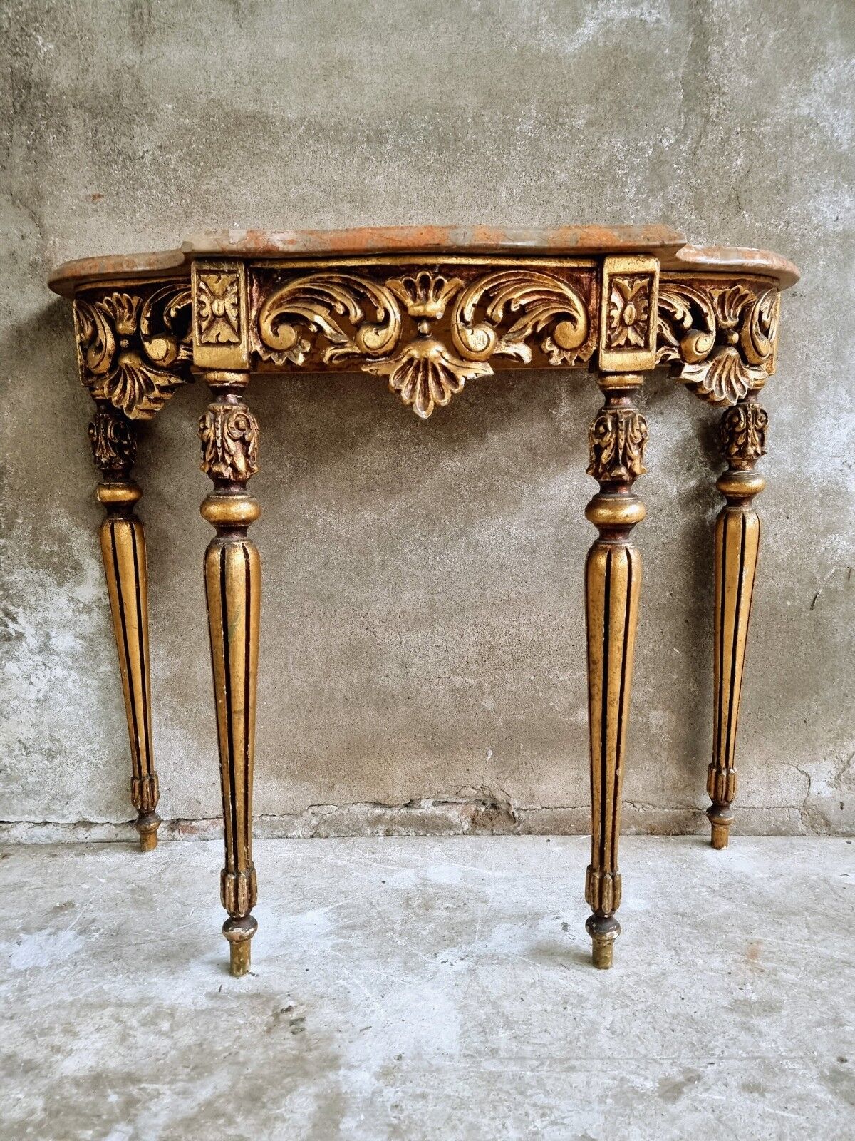 Old console table Louis XV style