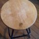 Tabouret à vis années 80