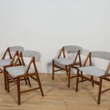 Mid-Century Teak Dining Chairs, Denmark 1960s, Set of 4