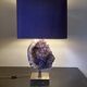 Amethyst lamp from the 1970s