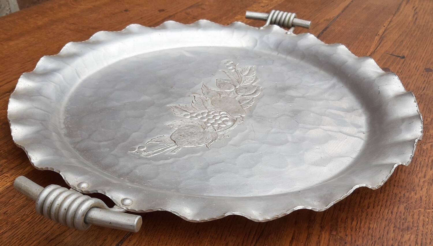 Plateau "Federal Silver Company" (Forgé à la main)