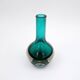 Vase de Kolben vert par Tamara Aladin Riihimaki pour Riihimaen Lasi Oy, Finlande