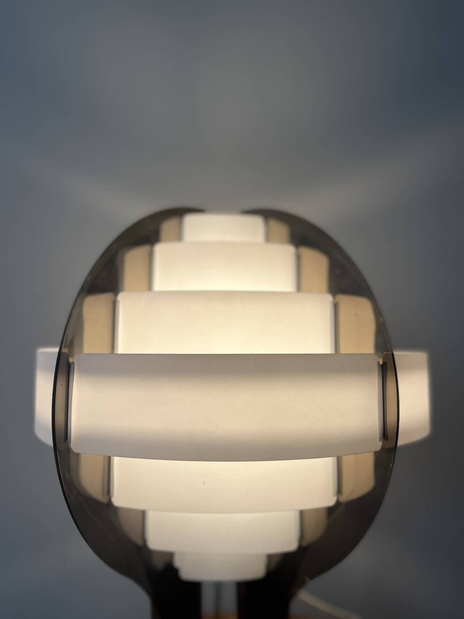 Space age design lamp in plexiglass by Flemming Brylle and Preben Jacobsen, Denmark 1960s