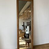 Old foot mirror gilded