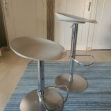 2 x "Berreto" telescopic stools from the "Ligne Roset" brand