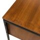 Meuble TV vintage petit format, placage teck, années 1960