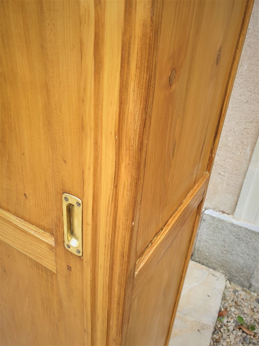 Old wardrobe sliding doors