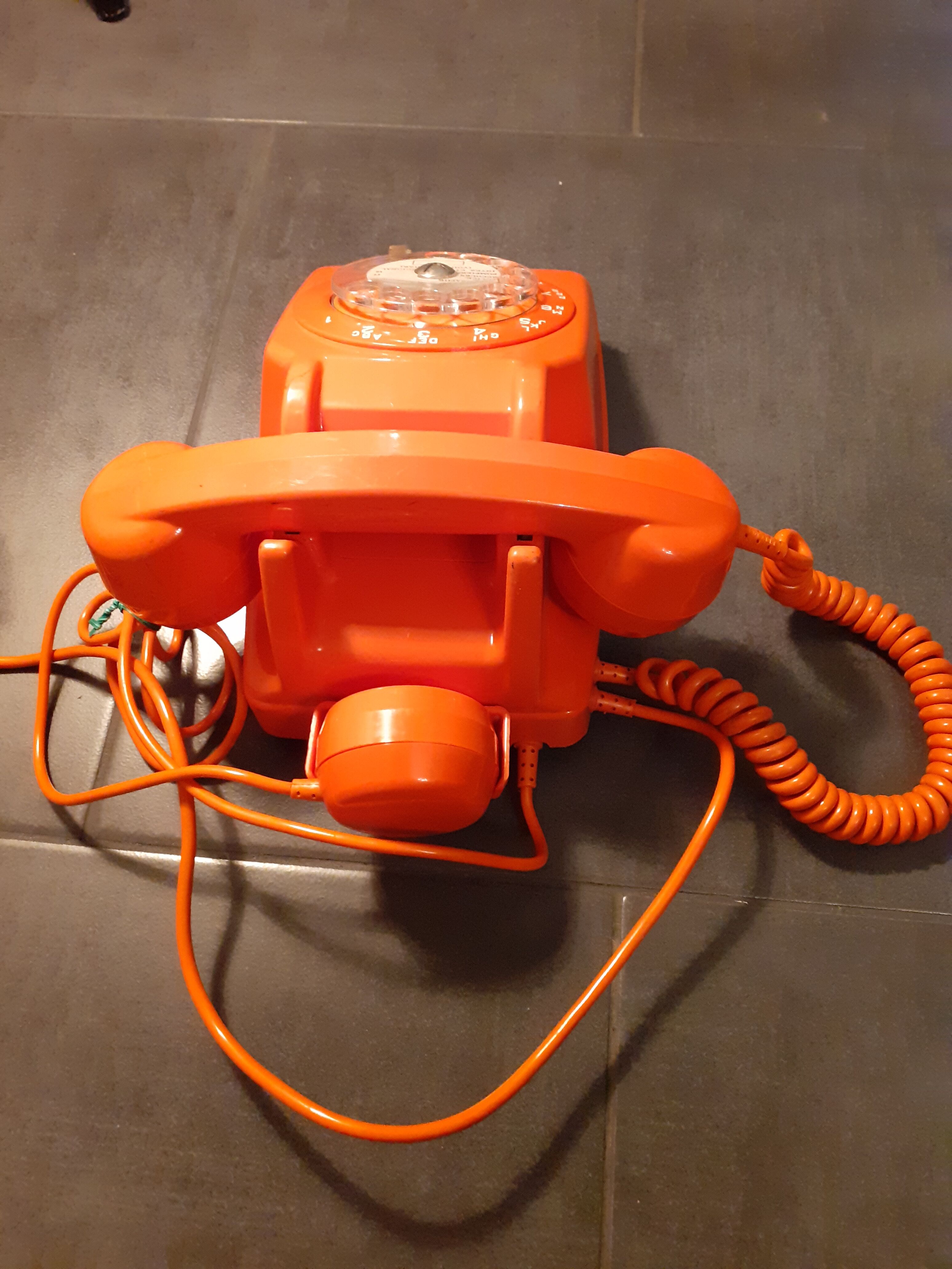 70's orange phone