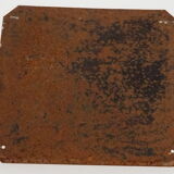 Bulging enamel plate "phone booth"