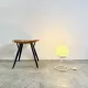 Lampe de table globe flottant par Vrieland, Pays-Bas, années 1980.