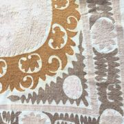 Vintage hand-embroidered tablecloth 120x134 cm