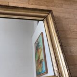 Miroir ancien vintage 50x42cm