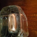 Scandinavian crystal vase from the 50s