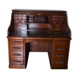Mahogany cylinder desk