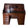 Mahogany cylinder desk
