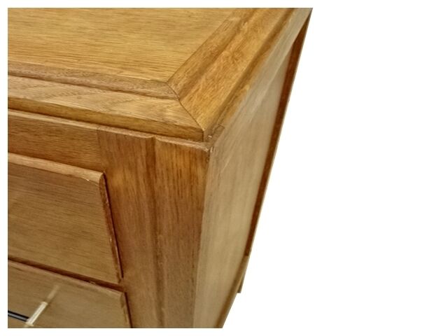 Commode vintage bois massif 1950