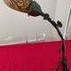 Articulated glass paste lamp, Art Nouveau