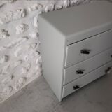 Vintage solid wood chest of drawers