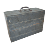 Old wooden tool box