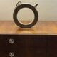 Vintage glazed stoneware pitcher in sculptural ring shape (1970s)