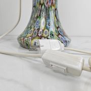 Fratelli Toso "Millefiore" Table Lamp in Murano Glass, Italy 1950's
