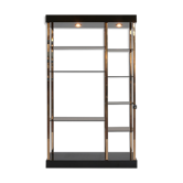 Hollywood regency style wall unit from Belgochrom, 1970s