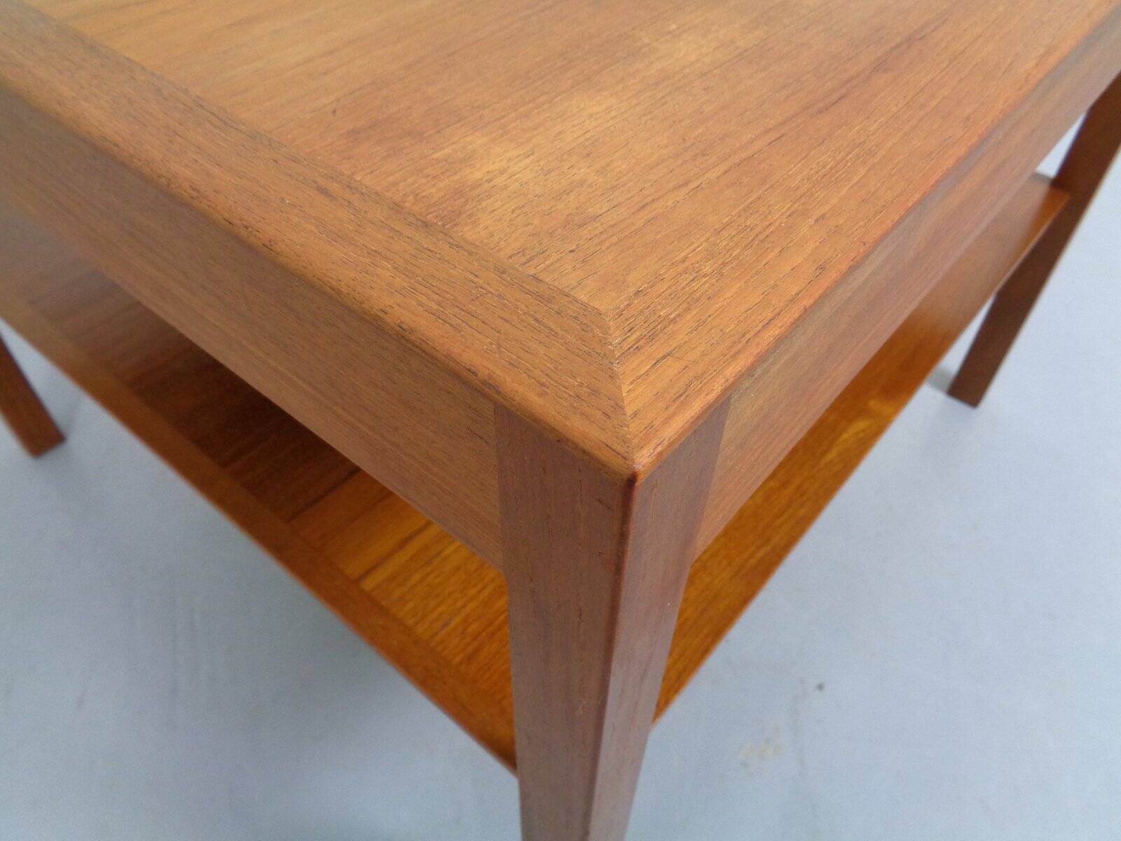 Teak Coffee Table by Hans J. Wegner for Andreas Tuck, 1950s