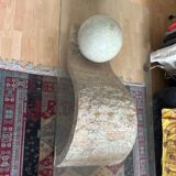 Vintage stone coffee table Magnussen 1980