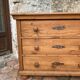Antique pine chest of drawers