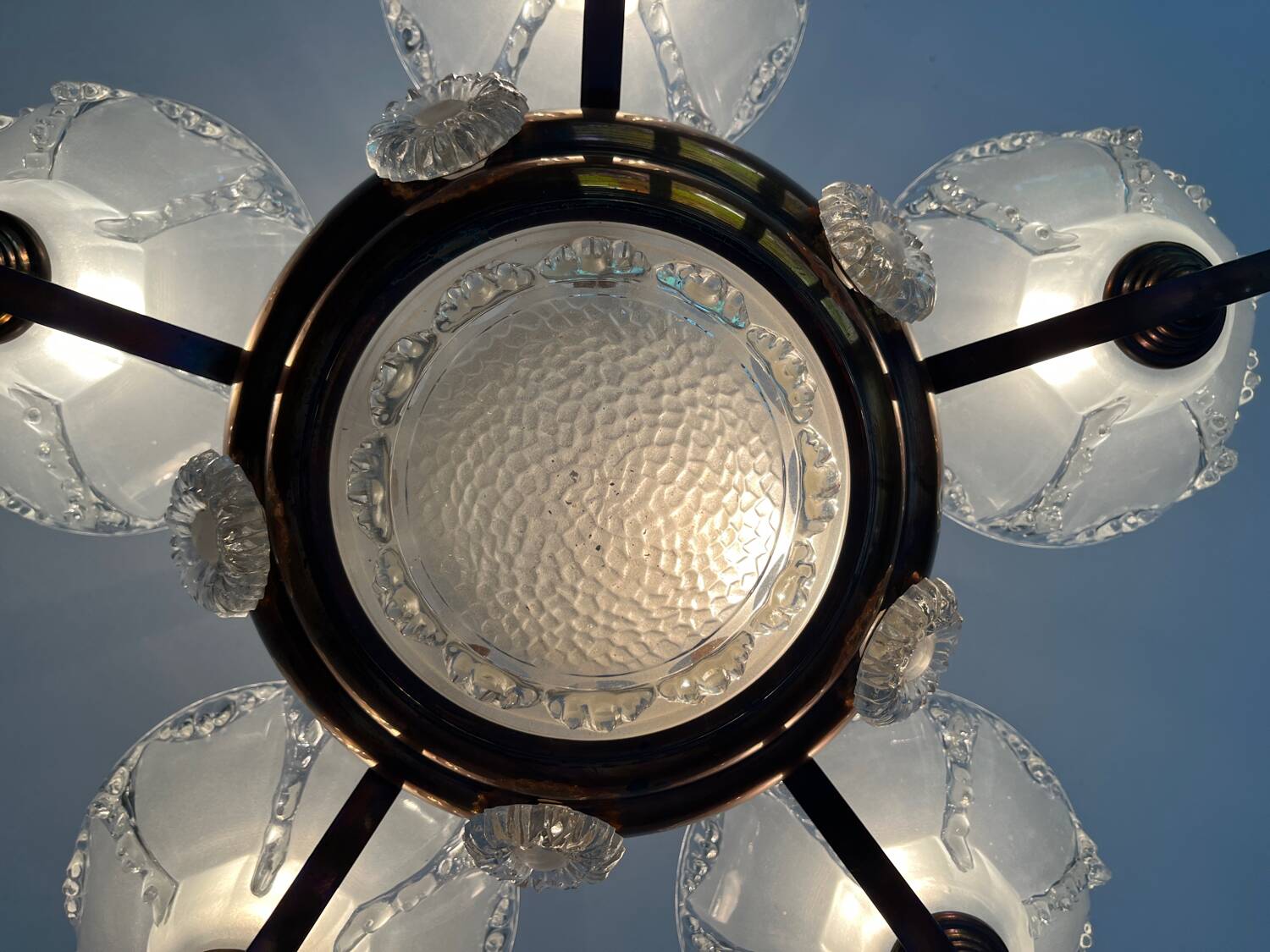 Lustre Art Déco