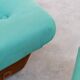 Set of two Lev & Lev armchairs in fabric, removable covers, with fiberglass structure, year
