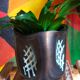 Ceramic potter's pot cover vase 50s