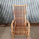 Large adult rattan armchair