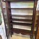 Display cabinet – Vintage – Furniture – Dark wood with glass