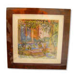 Painting "flower garden"