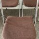 Série de 3 chaises pliantes Souvignet des années 70