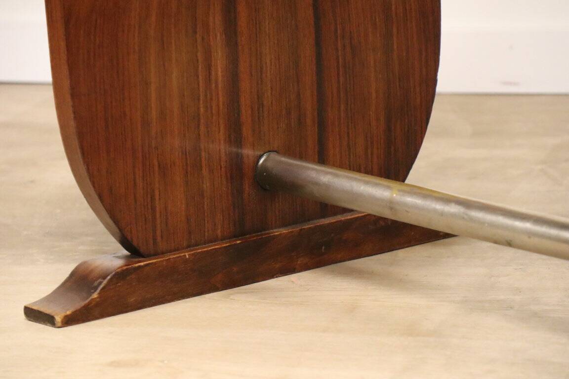 Art Deco "Portefeuille" table in rosewood - 1950