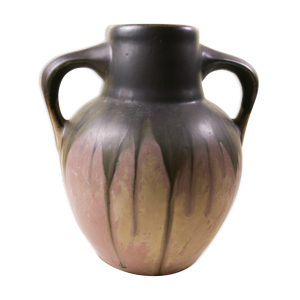 Vase 2 anses grés Métenier
