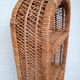 Rattan shelf bookcase