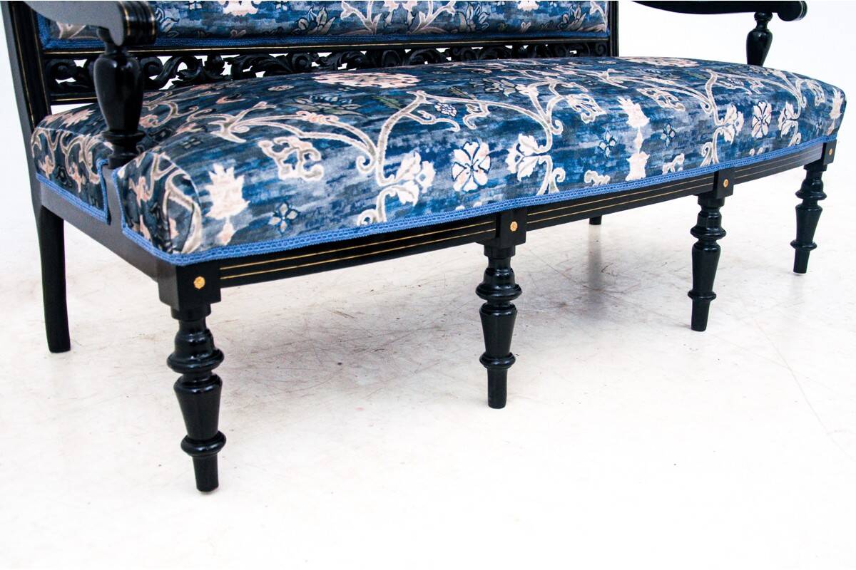 A unique, historic living room set - Hans Makart, Austria, first half of th