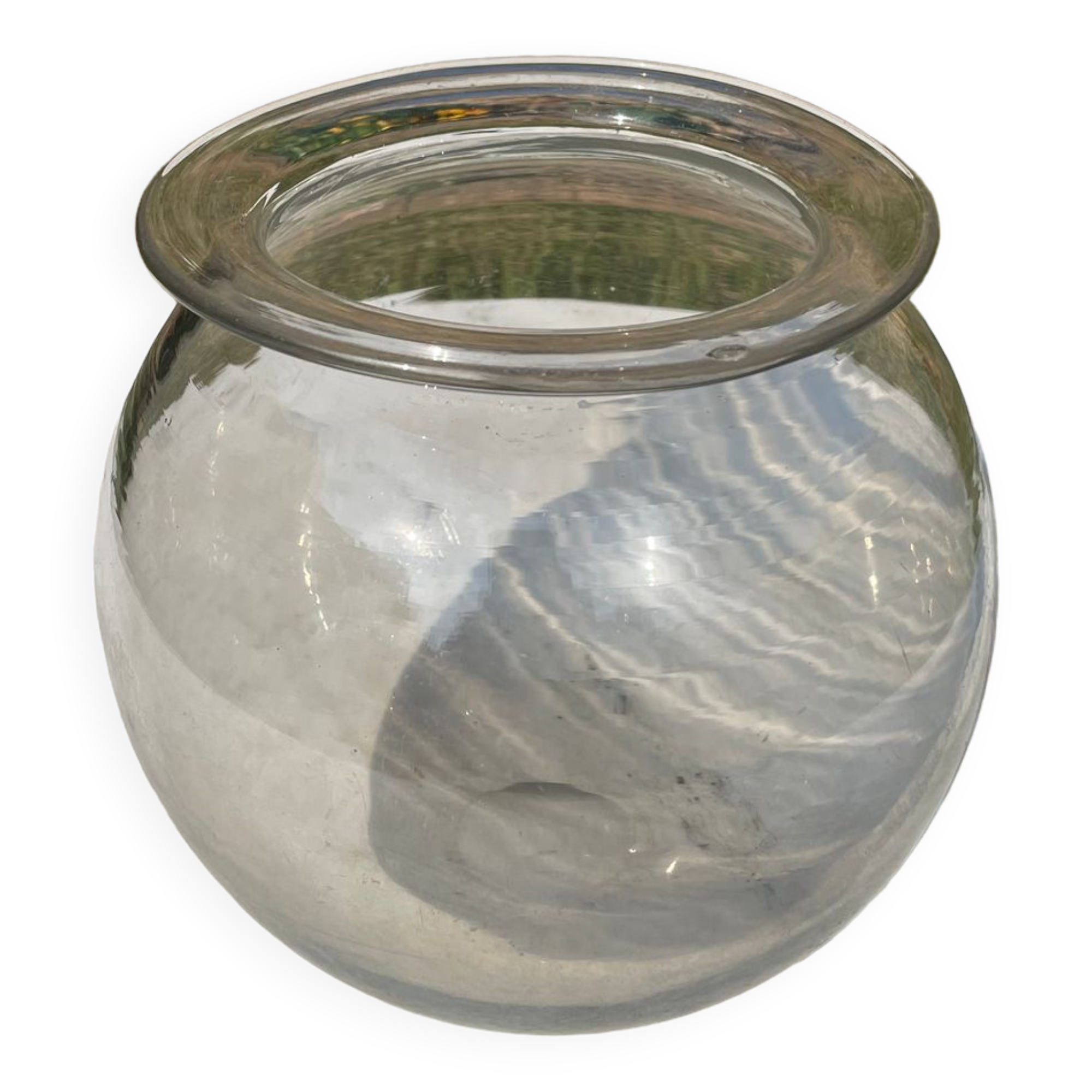 Old pharmacy leeches vase.