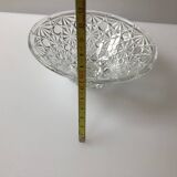 Glass and crystal bowl