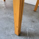 Oval coffee table beech 1980 Aalto Ikea